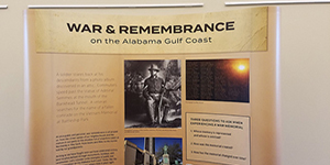 War and Remembrance display